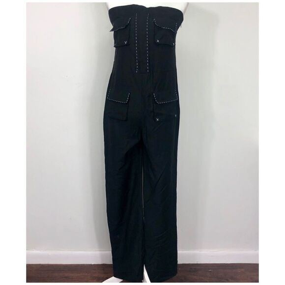 -Lulumari Strapless Jumpsuit L - Picture 2 of 5
